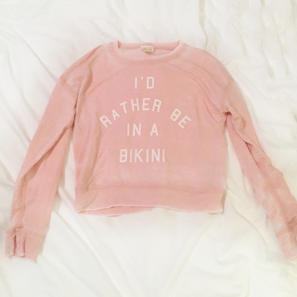 Amuse Society Light Sweatshirt